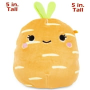 Squishmallow Kellytoy Caroleena The 5" Carrot Super Soft Stuffed Easter Toy Pillow
