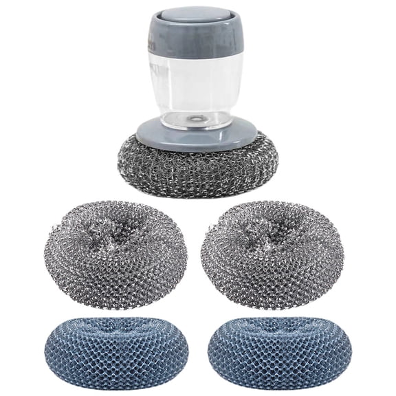 Raindrops Cleaning Brush Assorted Color 1 Set 3.9x3.5x3.5in