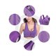 thumbnail image 2 of Sujetador deportivo con relleno elástico, sujetador de yoga, sujetador push up sin aros, sujetador deportivo con cremallera frontal, soporte fuerte, tirantes dobles, pechos grandes para, 2 of 5