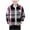 Pink, variant on XYAIYT Boys Plaid Shirt Jacket Button Down Shirt Cardigan Coat with Pockets Fashion Daily Kids Casual Fall Outerwear