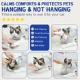 thumbnail image 5 of Supet Cat Grooming Hammock Harness, Adjustable Breathable Sling with Secure Restraint for Nail Trimming, Bathing & Cleaning, 5 of 8
