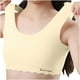 thumbnail image 3 of Penkiiy Chicas Suave Entrenamiento Bras, Sin Seamless First Bra Chicas Deportes Bras Longline Crop Bra, Pecho Doble Lined, 3 of 6