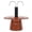 Brown, variant on ANXPTIME Compacts Aluminum Double Tube Coffee Pot 2 Cup Stovetop Espresso Maker Kettle