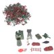 thumbnail image 1 of Juguetes de Combate del Ejército Zulema Plástico 238pcs Juega Los Juegos Militares, 1 of 8