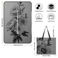 thumbnail image 2 of Dahlia Flower Picnic Blanket Waterproof Outdoor Beach Blanket Hand-held Pad Suitable for Travel, Camping, Beach, Family Gatherings, 2 of 8