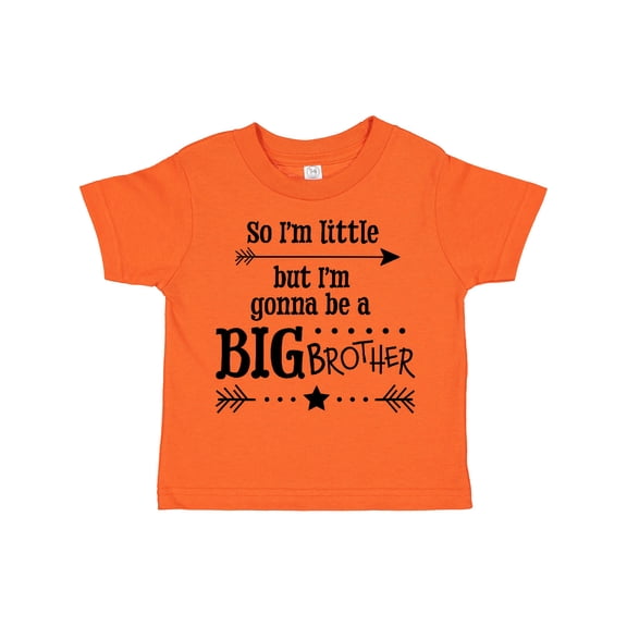 Inktastic So I'm Little, but I'm Gonna to Be a Big Brother Boys Toddler T-Shirt