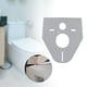 thumbnail image 4 of Juego de juntas de alfombrilla de aislamiento de ruido de sonido para marco de inodoro colgado en la pared y de agua de baño, 4 of 9