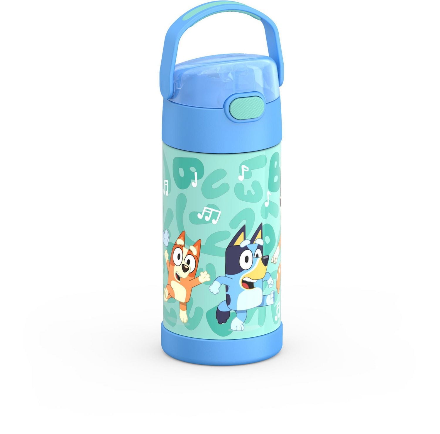 Thermos Kids Vacuum Insulated Funtainer Water Bottle with Flip Up Straw, 355ml, Spiderman, 12 Oz/354 ml, BPA free