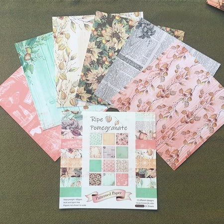 scrapbook 6in 24pcs sided
