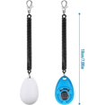 thumbnail image 2 of Dog Clicker, Clicker With Large Button, 2 Piece Dog Clicker Set For Dog Training Dog Training Also For Cats Horses (blue And White), 2 of 4