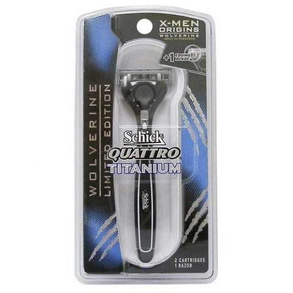 SCHICK QUATTRO Rasoir en Titane 1