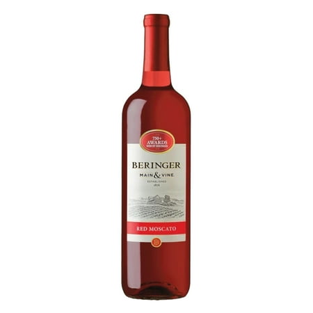 Beringer Main & Vine Red Moscato Moscato Chile, 750 ml Bottle, 11% ABV