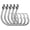 14/0, variant on Heavy Duty Stainless Steel Tuna Hooks - Barbed Beak Hooks for Deep Sea Boat Fishing