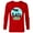 New Red, variant on Star Wars Characters Holiday Gifts Death Star - Long Sleeve T-Shirt for Men -Customized-Athletic Heather