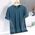 thumbnail image 3 of Uootdi Women's Workout Tops Short Sleeve Mesh Panel Breathable Tops Training Soft Lightweight Gym Tops Gift, 3 of 5
