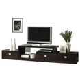 thumbnail image 2 of Marconi Asymmetrical TV Stand in Dark Brown, 2 of 2