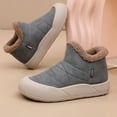 thumbnail image 6 of YLYL Women's Winter Ankle Boots Warm Fur Lined Soft Plush Anti-Collision Waterproof Slip on Outdoor Snow Boots, 6 of 9