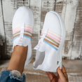 thumbnail image 6 of Breathable Flat Shoes With Decorative Cord Detailing for Everyday Outdoor Activity Casual Ons Women Comfortable -on Walking Footwear, 6 of 8