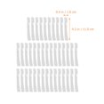 thumbnail image 3 of 20Pairs Heel Protector for Shoes Wear-Resistant Heel Straps Gel for High Heels White Chic Design, 3 of 8