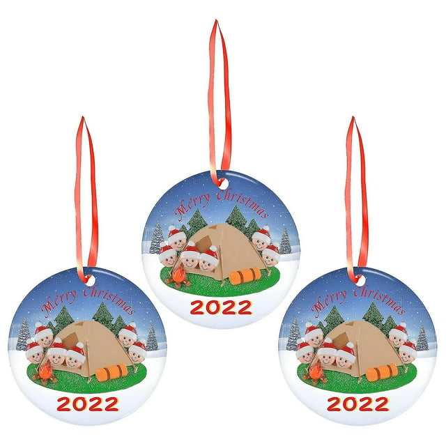 Regalo de Navidad para ella Regalo para Navidad Colgante Decoración de árbol de Navidad 3 piezas