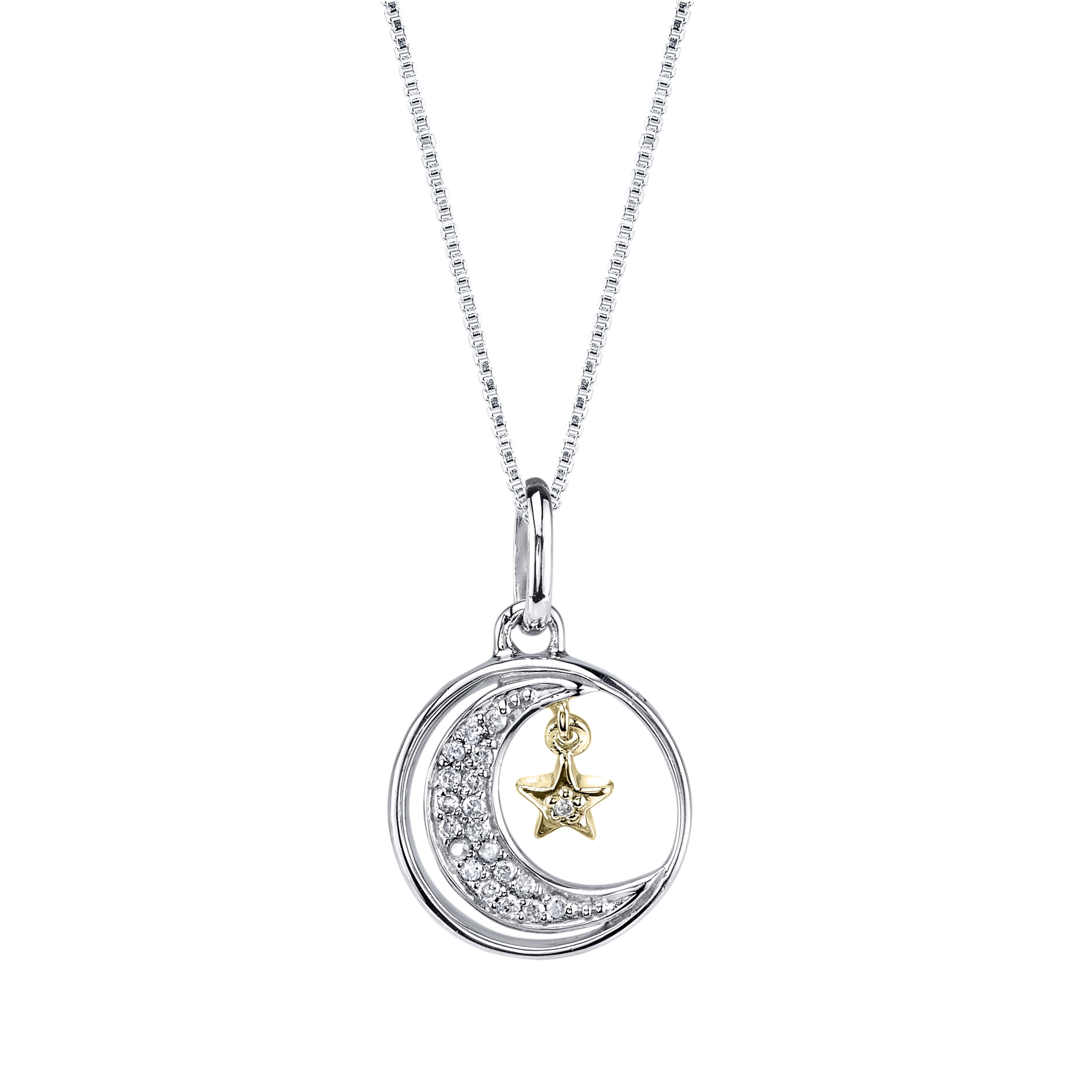 Little Luxuries Little Luxuries Two Tone Sterling Silver Diamond Accented I Love You To The Moon And Back Pendant Necklace Walmart Com Walmart Com Little Luxuries Little Luxuries Two Tone Sterling Silver Diamond Accented I Love You To The Moon And Back Pendant Necklace Walmart Com Walmart Com