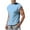 Light Blue, variant on Luvrsol Men's Tank Tops Slim Fit Casual Sleeveless Shirts for Home & Outdoor, S-3XL