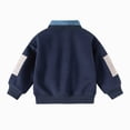 thumbnail image 4 of 12-18 Months Toddler Baby Boys Sweatshirt Casual Patch Shirt Collar Pullover Sweatshirt Fashion Fall Winter Clothes For Boys 12 18 24 Months 2t 3t 4t 5t 6t 7t Toddler Kids, 4 of 7
