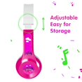 thumbnail image 3 of Funsmile Kids Headphones Wired Headphones for Kids with 3.5 MM Foldable On-Ear Headse Kids Headphones for Smartphone Tablet Computer MP3 / 4 Pink, 3 of 9
