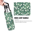 thumbnail image 4 of Yayeee 33oz Insulated Water Bottle Double Wall Stainless Steel with Flip Straw Lid, Small White Flowers, 4 of 7