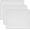 Blank White, variant on 3 Pack Mouse Pad with Stitched Edge, Comfortable Mouse Pads with Non-Slip Rubber Base, Washable Mousepads Bulk with Comfortable Cloth, Mouse Pads for Computers Laptop Mouse 10.2x8.3inch