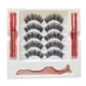 thumbnail image 1 of Promotional activities!Five Pairs Of Magnet Magnetic False Eyelashes Magnetic Eyeliner Liquid Eyelash Set Magnetic Magnet Eyelashes, 1 of 8
