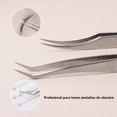 thumbnail image 3 of Brainbow Precision Eyelash Scissors 1PC/2PC for Eyelash Extension Fine Anti-static Excellent Closure Professional Beauty Tool Style A, 3 of 3