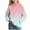 Light Blue, variant on dazeni Big Girls 3-14 Years Fashion Hoodies Novelty Tie Dye Long Sleeve Pullover with Cat Ear Hood Loose Casual Hooide Sweatshirts with Kanga Pocket Light Blue 12 Years