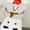 multicolor3, variant on Zedker Christmas Snowman Window Clings Snowman Window Stickers Removable Christmas Snowman Wall Sticker Decor Glowing Window Clings for Xmas Theme Party Decorations