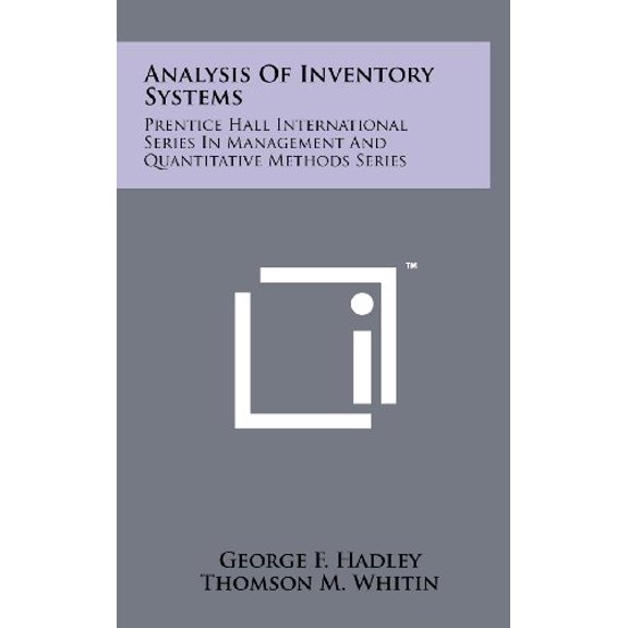 Analysis Of Inventory Systems: Prentice Hall International Series In Management And Quantitative Methods Series (Hardcover)