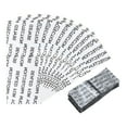 thumbnail image 1 of 1000 Piezas de Bandas de Encogimiento, Bandas de Encogimiento Perforadas Transparentes de 73*30mm, Bandas de Envoltura Térmica para Botellas, 1 of 7