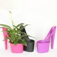 thumbnail image 3 of Pot de Fleurs en Forme de Talon Haut Forme de Chaussure pour Femme Ornements de Table Intérieur Extérieur Patio Noir, 3 of 9