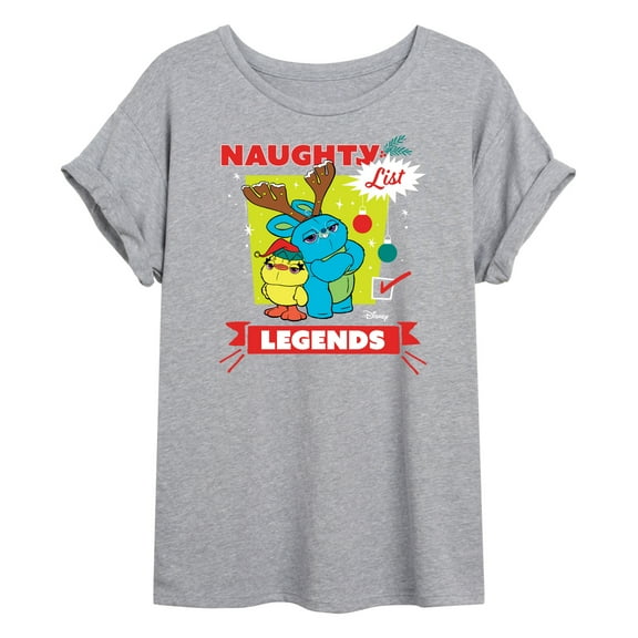Toy Story - Naughty List Legends - Juniors Ideal Flowy Muscle T-Shirt