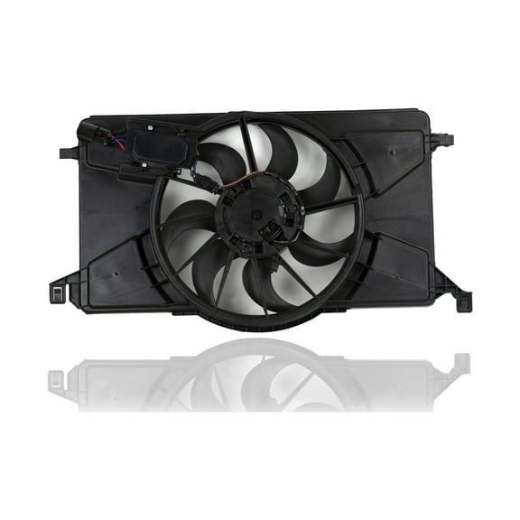Engine Cooling Fan Assembly - Pacific Best Inc. Fit/For FO3115189 12-18 Ford Focus 2.0L Without Turbo