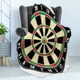 thumbnail image 4 of Sports Soft Flannel Fleece Blanket, Dart Board Numbers Sports Accuracy Precision Target Leisure Time Graphic, Cozy Plush for Indoor and Outdoor Use, 50" x 70", Vermilion Green Black, by Ambesonne, 4 of 5