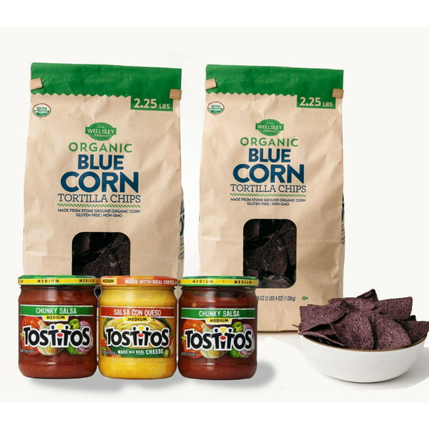 is organic blue corn chips good for you