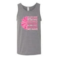 thumbnail image 2 of Wild Bobby, We Don't Know How Strong We are Until Strong is the Only Choice, Breast Cancer Awareness, Men Graphic Tank Top, Heather Grey, Small, 2 of 4