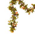 thumbnail image 4 of Artificial Roses Foliage Garland Artificial Rose Flower Vine Artificial Flower Vine Suspended Ceiling Decoration Artificial Roses Foliage Garland Hanging Guide Plastic Flower Vine, 4 of 5