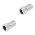 thumbnail image 4 of QualitChoice 5 Pack Valve Adapter Convenient to Carry Fool-style Operation Premium Material Presta Cap Tube Pump Tool Presta to for Schrader Silver 2Set, 4 of 6
