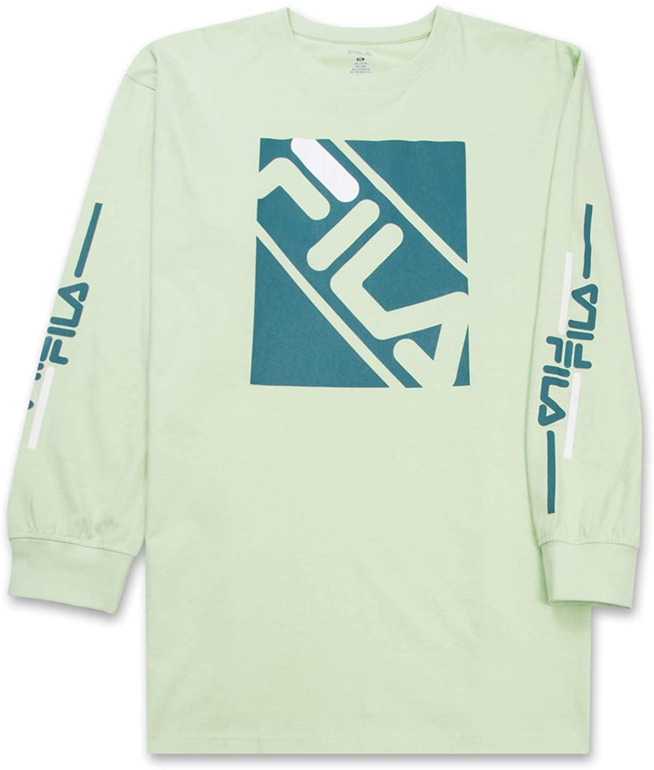 mint green fila shirt