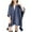 Navy, variant on Coats for Women Winter Solid Color Shawl Cape Warm Belt Ball Jacket,Womens Coats Plus Size Wine Free Size