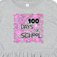 thumbnail image 4 of Inktastic 100 Days of School Stars in Pink Girls Toddler Dress, 4 of 5