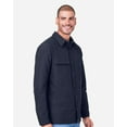 thumbnail image 2 of Harriton M72 Unisex Flex Twill Overshirt-Dark Navy-5XL, 2 of 6