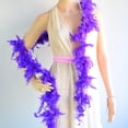 thumbnail image 2 of Paquete de boa de plumas de colores surtidos, Boa de vestir para niñas para mujeres, accesorios de fiesta de disfraces de Mardi Gras Boa Vhermosa, 2 of 3