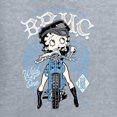 thumbnail image 5 of Wild Bobby Biker Betty Boop MC Motorcycle Club 1930 Betty Boop Women’s Standard V-Neck Tee, Heather Grey, Large, 5 of 5
